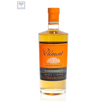 Rum Clement Shrubb Creole - Narancshéjon áztatott rumlikőr (0,7 l, 40%)