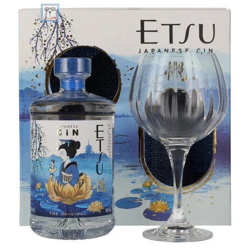 Etsu Gin The Original Díszdobozban+pohár 0,7l, 43%