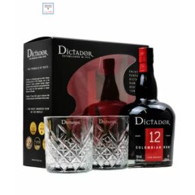 Dictador 12 years rum 0,7 l 40% +2 pohár