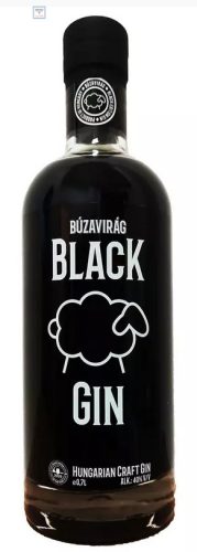 Búzavirág Black Gin Fekete Bárány 0,7L 40%