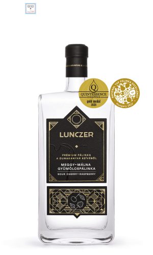 Lunczer Meggy-Málna Gyümölcspálinka 44% 0,35l